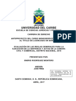 Anteproyecto Unicaribe Derecho