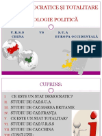 State Democratice Şi Totalitare