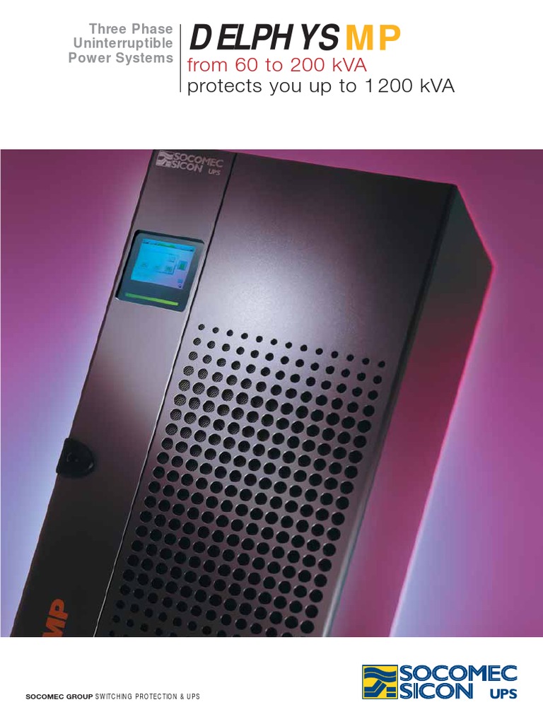 3 Phase Uninterruptible Power Systems PDF Rectifier Power Supply