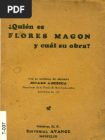 Amezcua, Jenaro - Quién Es Flores Magón y Cuál Su Obra [Editorial Avance, 1943]