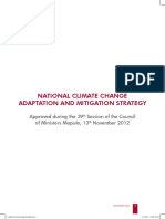 Mozambique National Climate Change Strategy