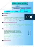 Charges Électriques