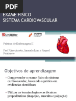 PDF NOVO Aula 6 -Exame Físico - Sistema Cardiovascular