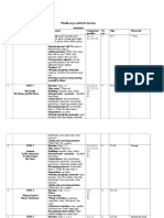 Planificare Pe Unitati Si Calendaristica Clasa Pregatitoare