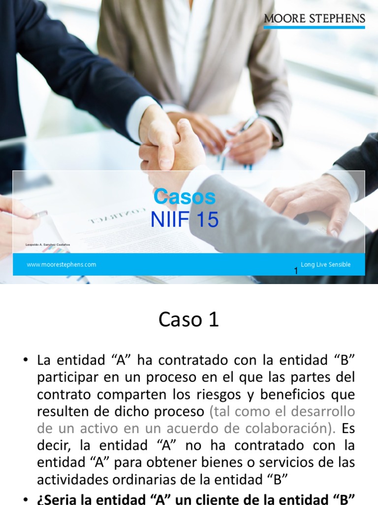 NIIF 15 Casos Prácticos | PDF | Soporte técnico | Software