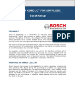 Bosch Supplier Code of Conduct