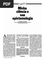 Minha Ciência e Sua Epistemologia