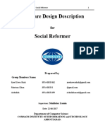 Social Reformer Disign Document