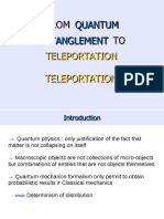 Entanglement Teleportation