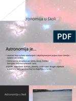 Astronomija U Školi