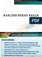 Analisis Beban Kerja