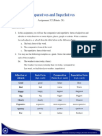 Comparatives and Superlatives