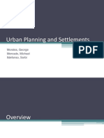 Urban Planning and Settlements: Types, Trends and Challenges