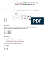 Matemática 3ºano - 2016 Nome Do Aluno: - Questão 01