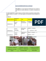 Cartelera de Prueba de Esterificación de Alcoholes