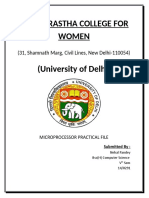 Indraprastha College For Women (University of Delhi) : (31, Shamnath Marg, Civil Lines, New Delhi-110054)