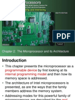 Chapter 2: The Microprocessor and Its Architecture