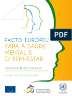 2008 Pacto Europeu para A Saúde Mental e Bem-Estar