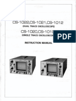 CS-1022 - 20 MHZ Dual Trace Oscilloscope