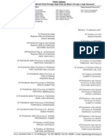 Richiesta di moratoria sulla costruzione di nuovi inceneritori della Federazione Regionale Emilia-Romagna degli Ordini dei Medici Chirurghi e degli Odontoiatri