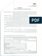 Cerere Pentru Acordarea Alocatiei de Stat Pentru Copii PDF