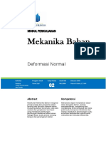 Modul Mekanika Bahan (TM2)