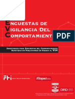 Manual Encuestas Sobre Vigilancia de Comportamiento