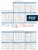 2018 MUMC UMW UNIT CALENDAR: January - June: Umwa Umwa Umwa