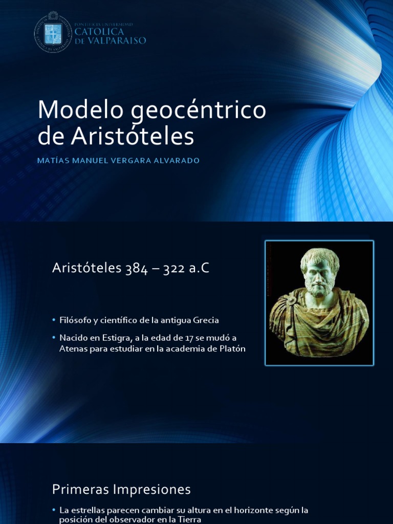 Modelo Geocéntrico de Aristóteles | PDF | Aristóteles | Sistema solar