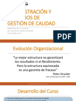 Administracion y Principios de La Gestion de Calidad 