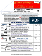 Lista de Precios Junio 2015