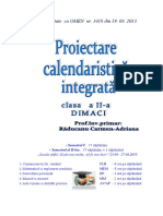 Planificare Calendaristica Cls 2-1