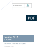 Aseguramiento de La Calidad de Planta Tratadora de Agua