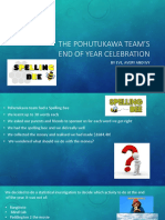 The Pohutukawa Team's End of Year Celebration
