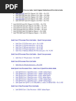 Download Ntel Motherboard Prices in India by srikanthgajjala SN36615093 doc pdf