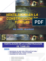 Ventilación en túneles: sistemas y cálculo de caudales