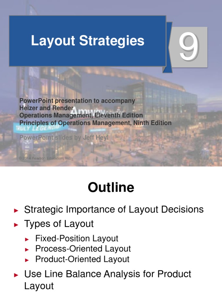 Ch09 Layout Strategy - Student | PDF | Operations Management ...