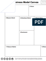 001 Museum Business Model Canvas