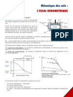 Memo Essai Oedometrique