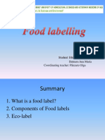 Eco-Friendly Food Labels