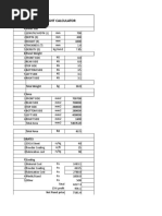 Copy of Panel Weight Calculator