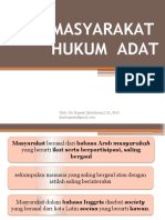 Masyarakat Hukum Adat Dan Hak Ulayat