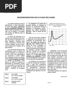 Choix Aciers Pour Galvanisation