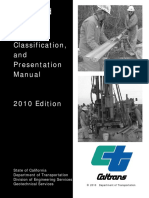 Soil and Rock Logging Manual - CALTRANS-2010 PDF