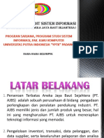 Contoh Presentasi Audit Sistem Informasi