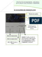 Manual de Uso Rápido control lennox