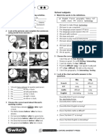 Unit 3 Vocabulary and Grammar