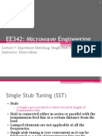 Stub Tuning - Microwave Engineering