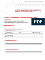 Thème 1125 - Les Analyses Théoriques Sont-Elles Encore Pertinentes Pour Expliquer Les Évolutions Sociales Actuelles - Etape 2 - La Moyennisation