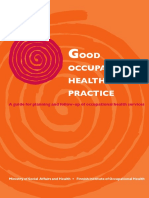 Good Occupational Health Practice